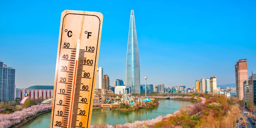 Corea del Sur rompe su récord histórico de temperatura, con 42,5 grados