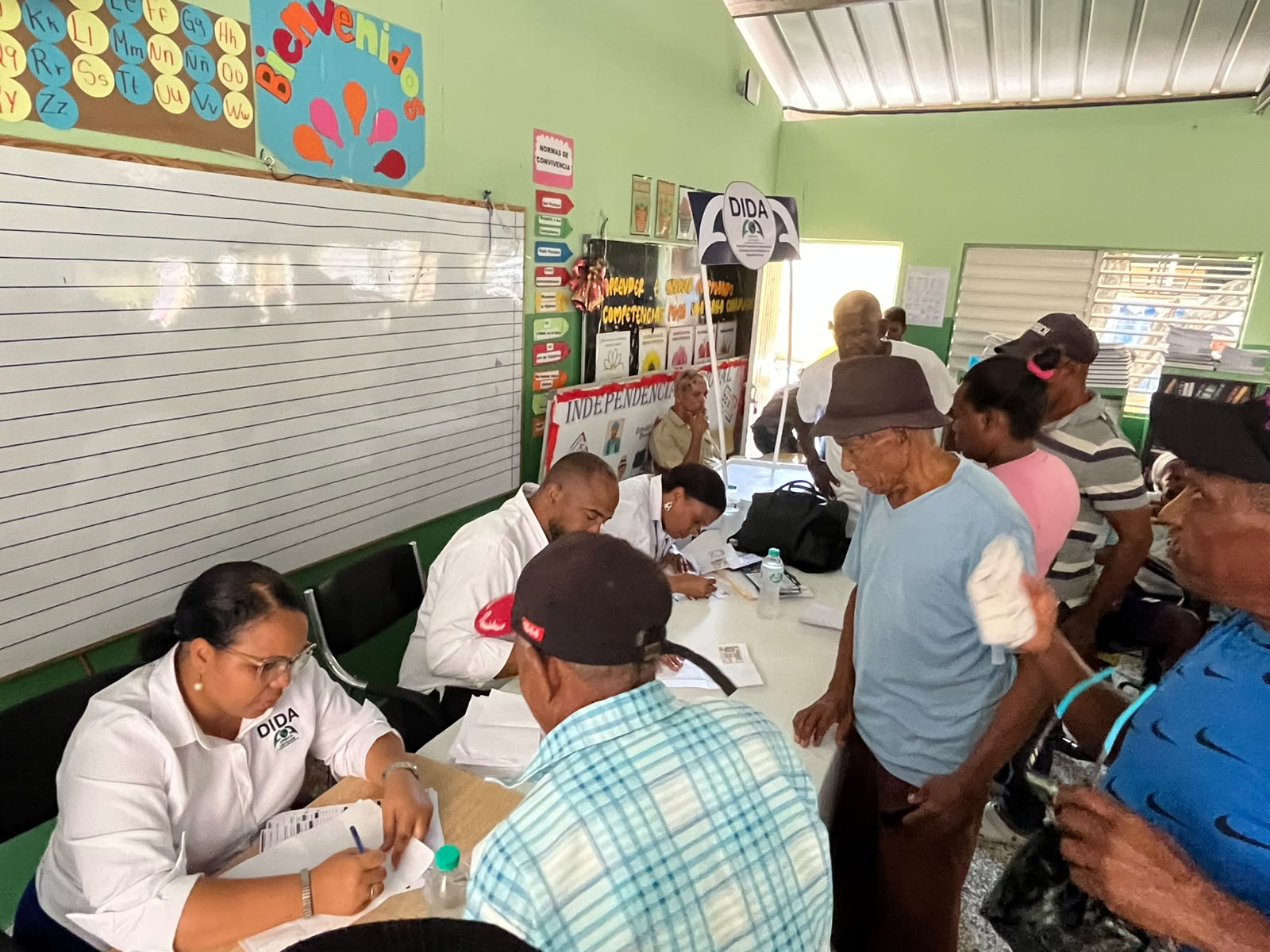 Janser Martínez agradece a la DIDA por operativo de pensiones en Carrizal