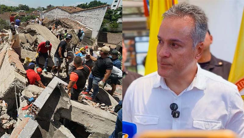 Alcalde de Pereira anuncia toque de queda, suspensión de clases y urgencia manifiesta tras terremoto