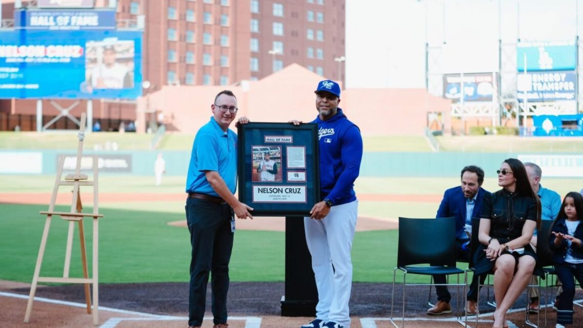 Nelson Cruz es exaltado al Salón de la Fama del Béisbol Triple-A de Oklahoma City
