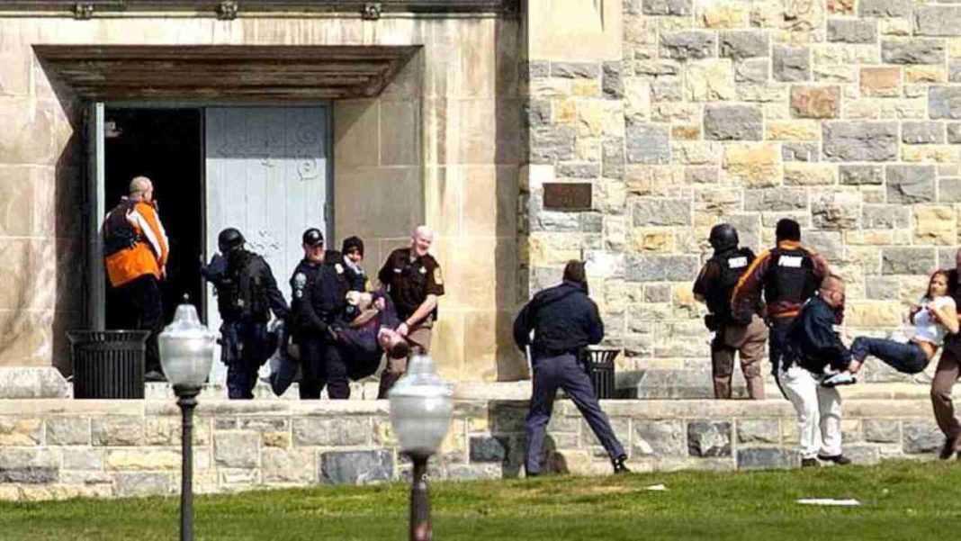 Tiroteo en universidad de Virginia deja cinco personas heridas