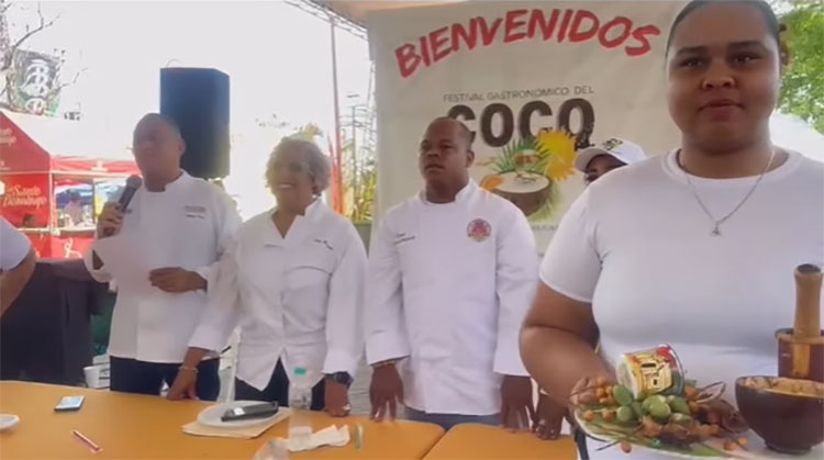 Samaná celebra con éxito su Festival Gastronómico del Coco