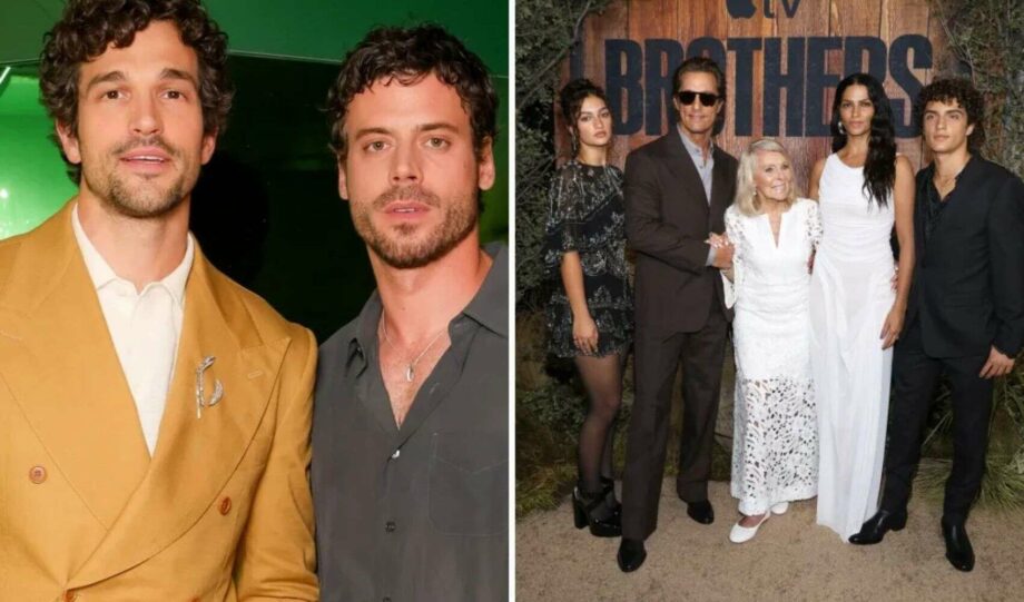 Matthew McConaughey convierte el estreno de Brothers en una fiesta familiar