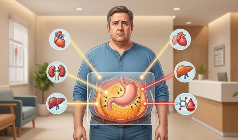 Síndrome metabólico: no toda grasa corporal tiene el mismo impacto