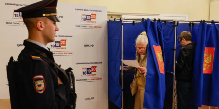 Un 10 % de los rusos ya han votado en las elecciones legislativas, que durarán tres días Un 10 % de los rusos ya han votado en las elecciones legislativas, que durarán tres días