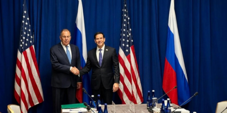 Rubio y Lavrov comienzan reunión centrada en la guerra en Ucrania