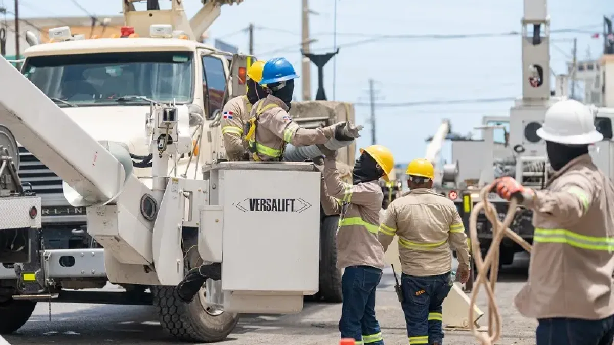 ETED realizará trabajos en la red eléctrica en María Trinidad Sánchez, Barahona y otras provincias