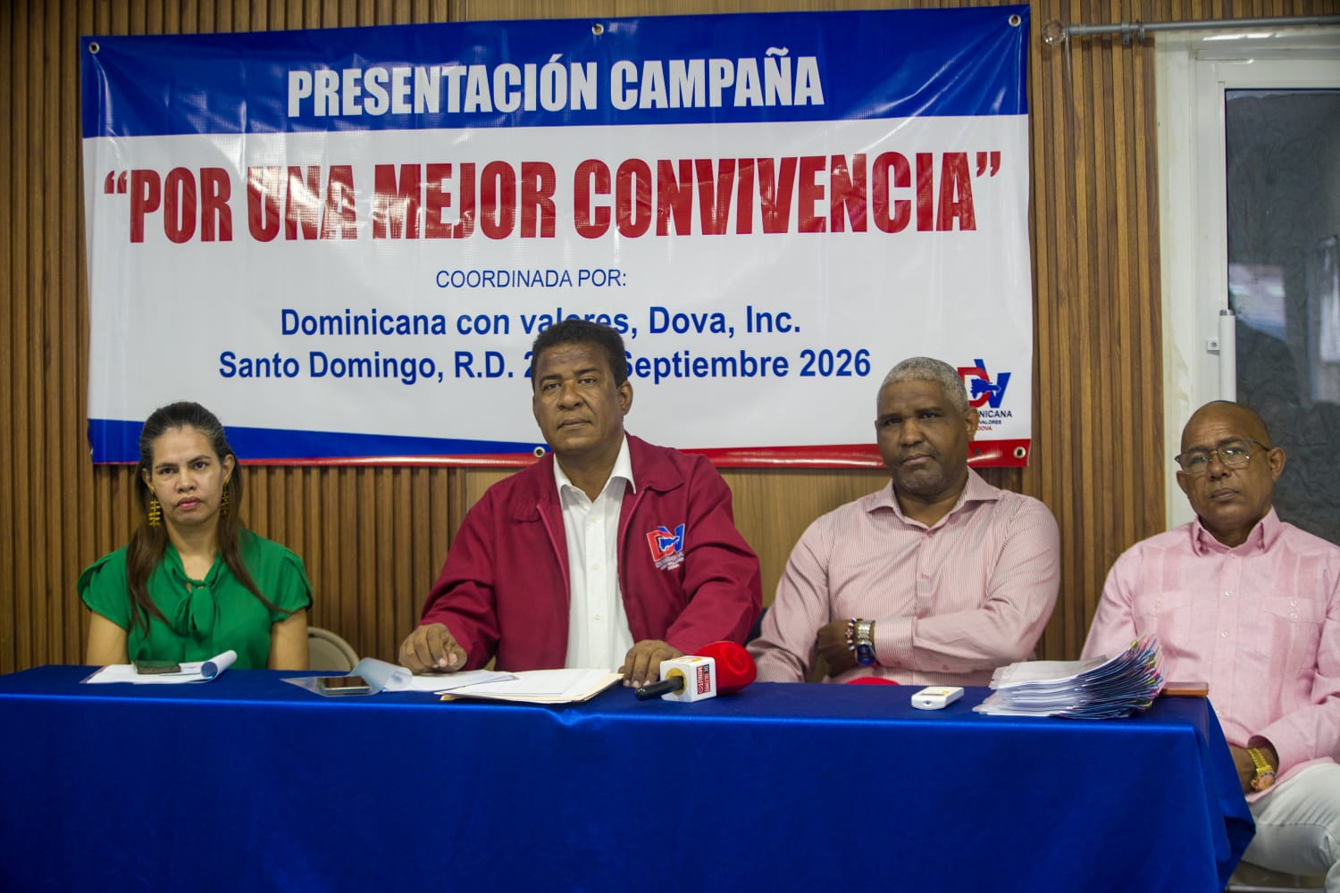 DOVA lanza campaña nacional “Por una Mejor Convivencia” para promover la paz en los barrios