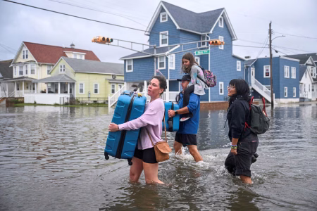 Nor’easter provoca inundaciones y apagones en la costa este de Estados Unidos Nor’easter provoca inundaciones y apagones en la costa este de Estados Unidos