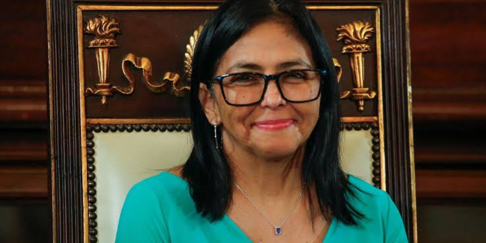 Delcy Rodríguez y Donald Trump, a un día de un histórico encuentro