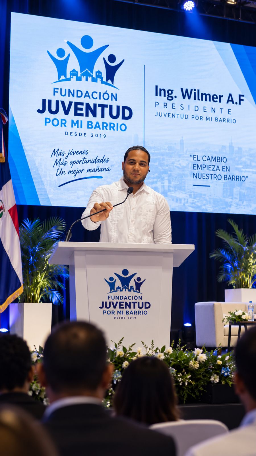 Wilmer Figuereo llama a apoyar a sectores vulnerables en Día de la Solidaridad