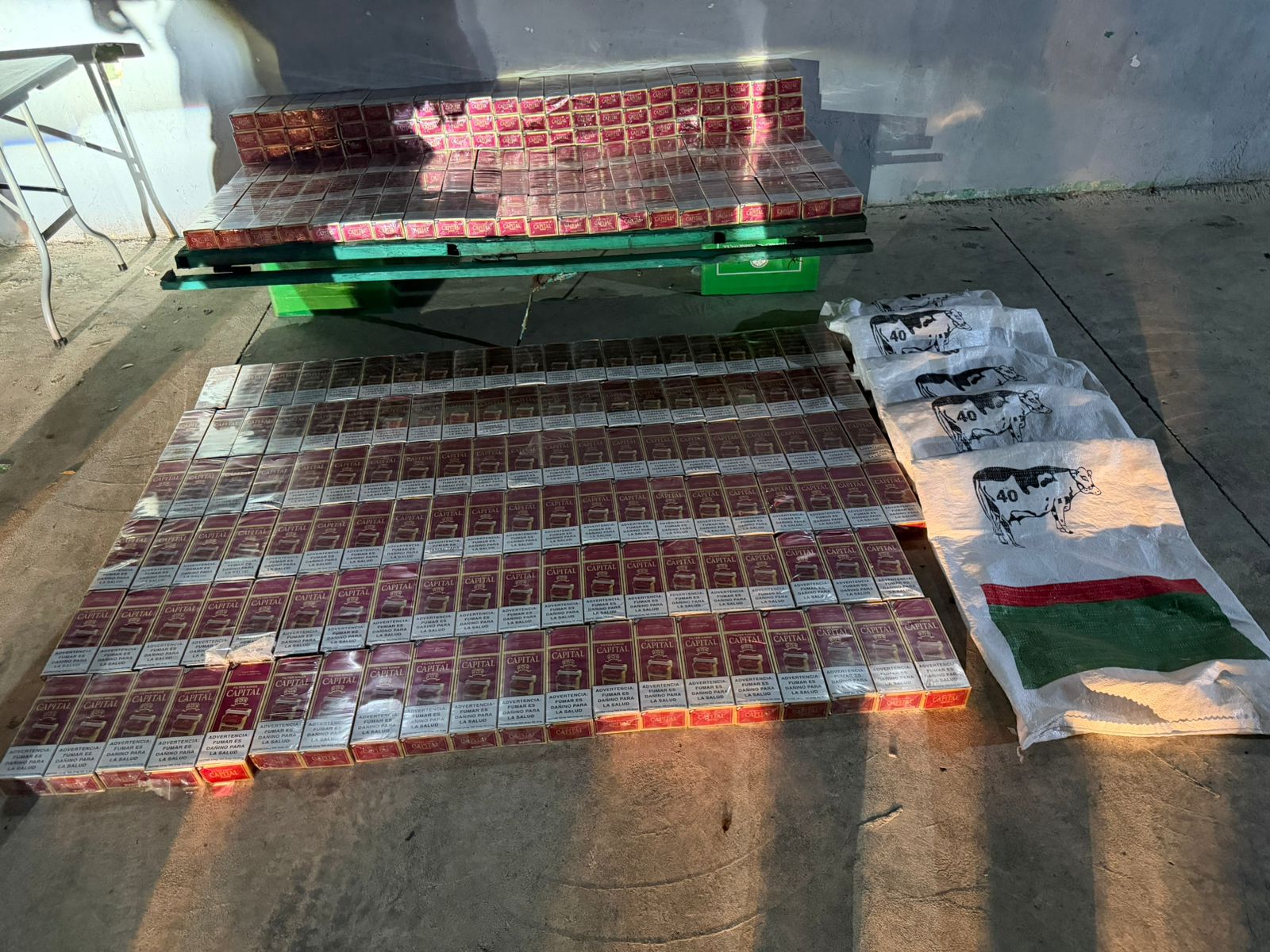 Policía ocupa 55,600 cigarrillos durante operativo preventivo en Capotillo