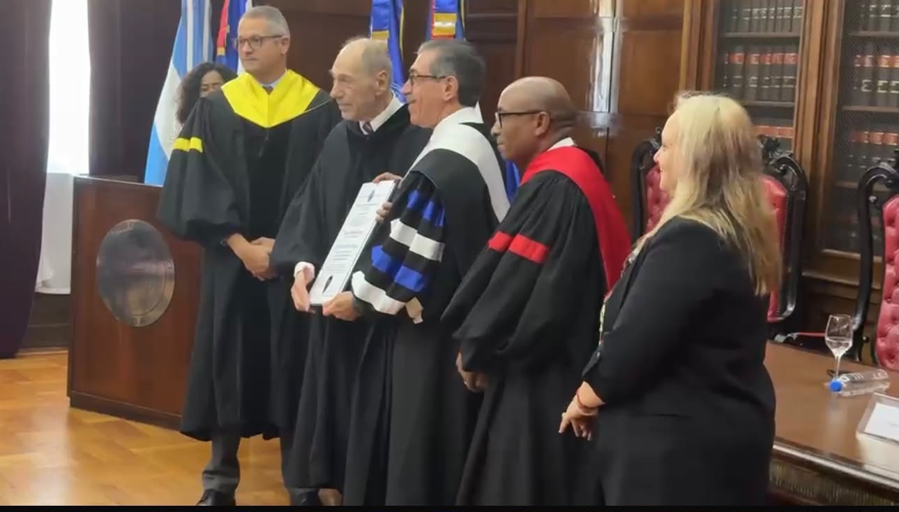 UASD otorga Doctor Honoris Causa al jurista argentino Eugenio Raúl Zaffaroni