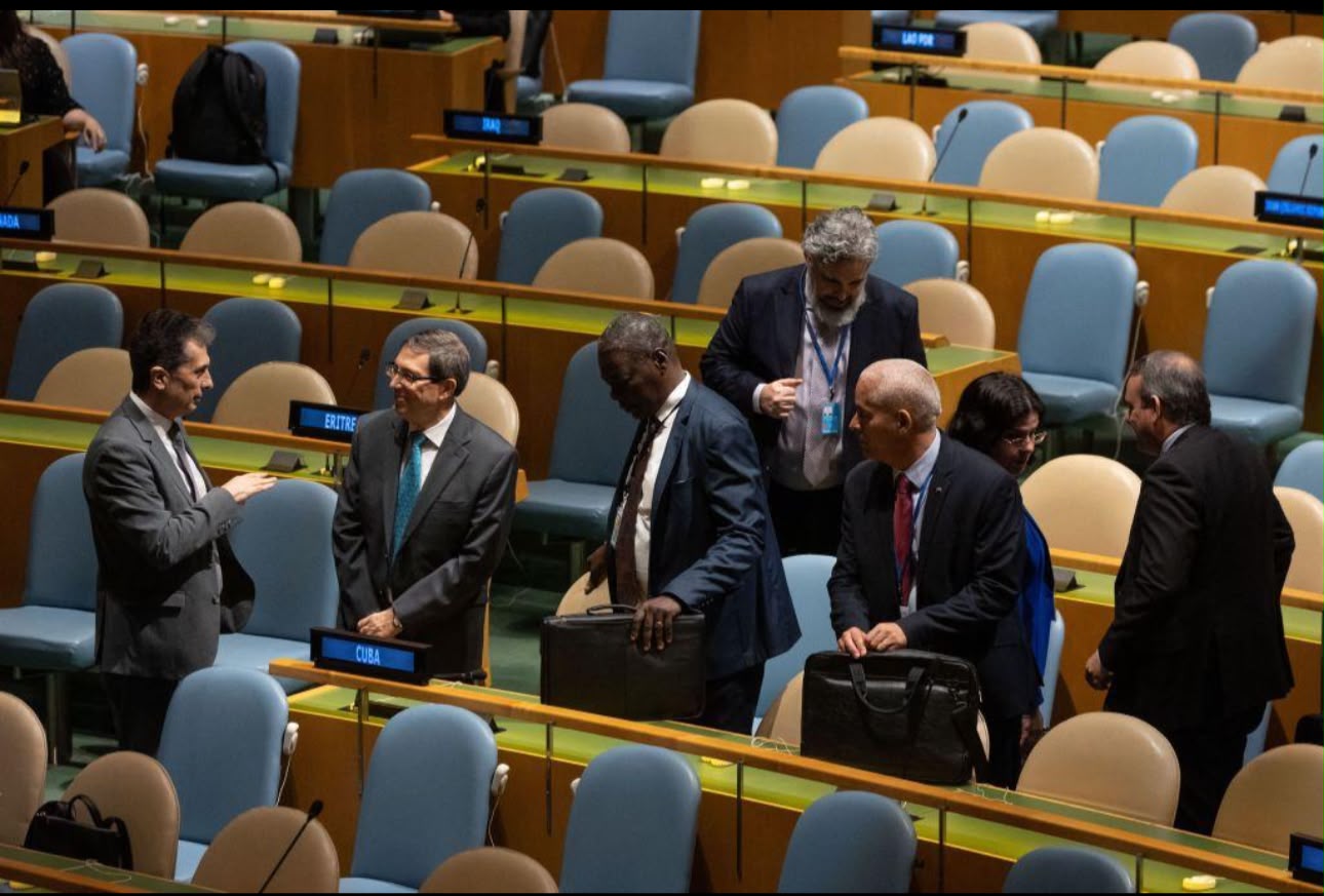 Delegación de Cuba abandona la ONU durante discurso de Trump sobre la isla