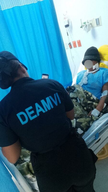 DEAMVI apresa en Haina a hombre acusado de herir con arma blanca a su pareja DEAMVI apresa en Haina a hombre acusado de herir con arma blanca a su pareja