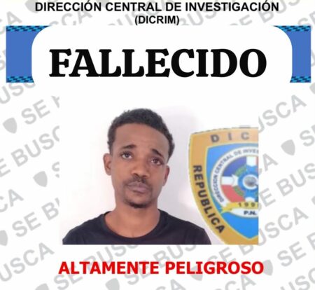 Joselito Mateo muere durante intervención del DICRIM Joselito Mateo muere durante intervención del DICRIM