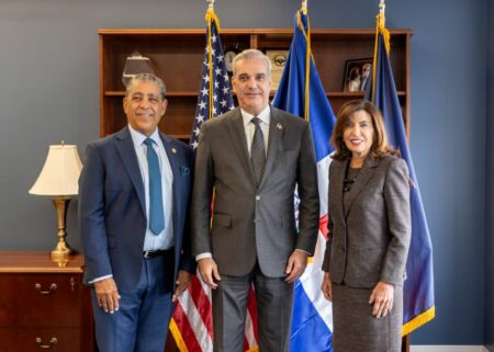 Abinader y Hochul fortalecen cooperación bilateral en gestión de emergencias e infraestructura Abinader y Hochul fortalecen cooperación bilateral en gestión de emergencias e infraestructura