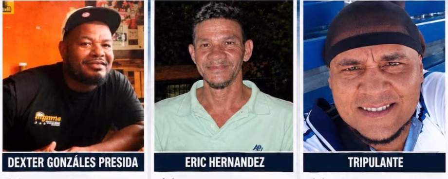 Rescatan con vida a tres pescadores costarricenses que estuvieron seis días a la deriva en el Caribe Rescatan con vida a tres pescadores costarricenses que estuvieron seis días a la deriva en el Caribe