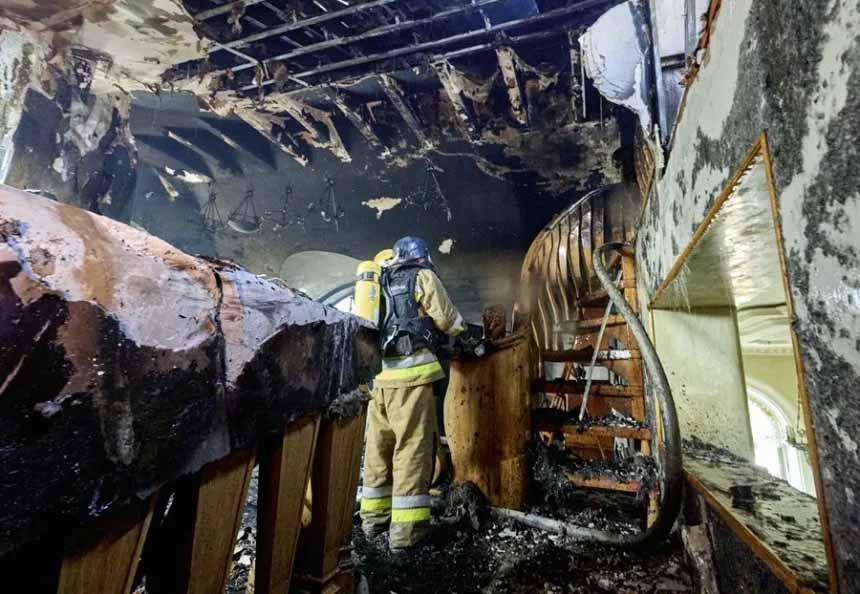 Ataque rusos con misiles alcanza un hospital infantil en Kiev