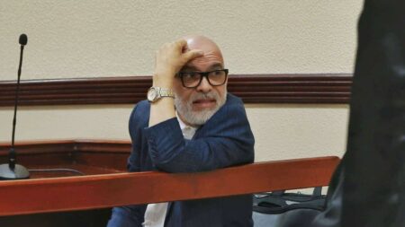 Ángel Martínez recibe un año de prisión suspendida y deberá pagar RD$2 millones a Faride Raful Ángel Martínez recibe un año de prisión suspendida y deberá pagar RD$2 millones a Faride Raful