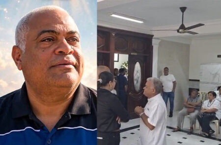 Familiares y amigos le dan el último adiós al abogado y católico William Méndez en Moca