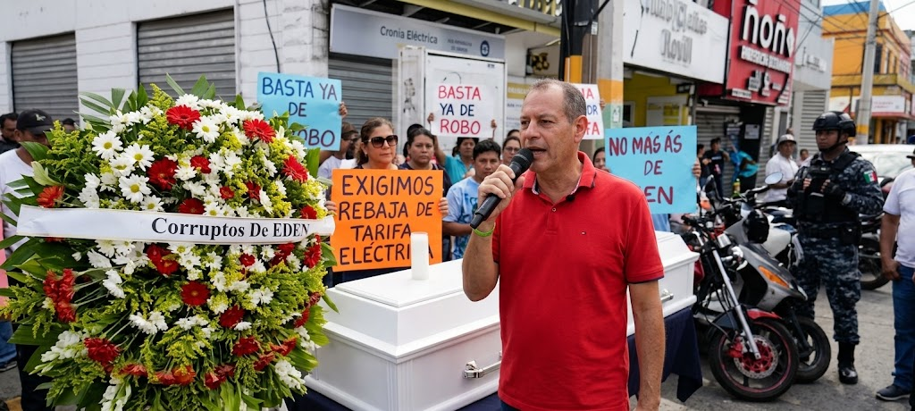 Al ritmo de “Se fue la luz”, Moca protesta contra los apagones y altos cobros de Edenorte