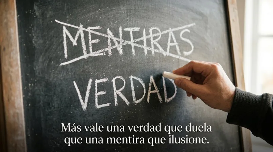 REFLEXIÓN: Cuando la mentira comienza a valer más que la verdad REFLEXIÓN: Cuando la mentira comienza a valer más que la verdad