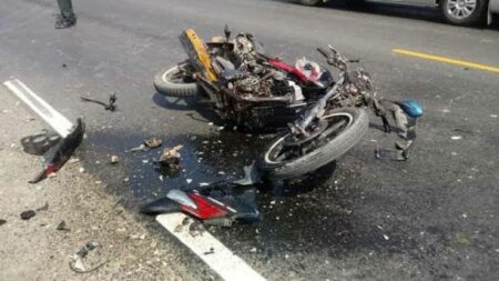Joven de 18 años muere en accidente de motocicleta en Don Juan, Monte Plata