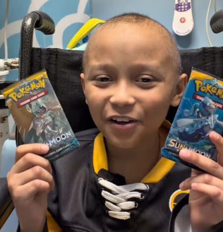 Muere a los 12 años Avery The Poke Kid tras una larga batalla contra un raro cáncer