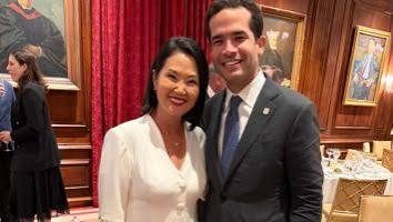 Omar Fernández felicita a Keiko Fujimori y destaca vínculos entre RD y Perú Omar Fernández felicita a Keiko Fujimori y destaca vínculos entre RD y Perú