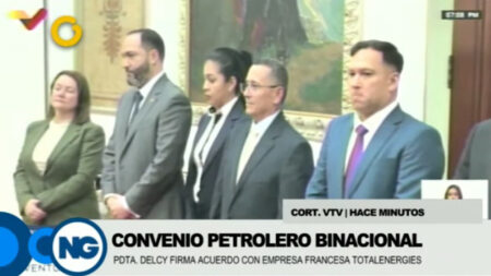 Venezuela firma un memorando de entendimiento con filial de TotalEnergies para cooperación Venezuela firma un memorando de entendimiento con filial de TotalEnergies para cooperación