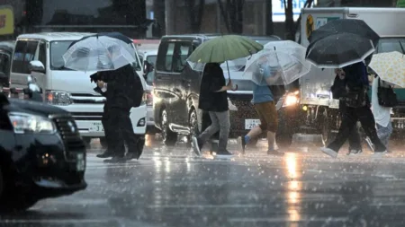 Tokio rompe récord tras acumular 34 días consecutivos de lluvias