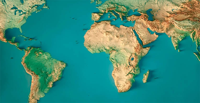 ONU aprueba cambiar el mapamundi para reflejar tamaño real de África