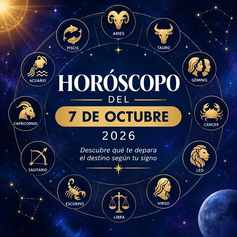 Horóscopo del 7 de octubre de 2026: predicciones para los 12