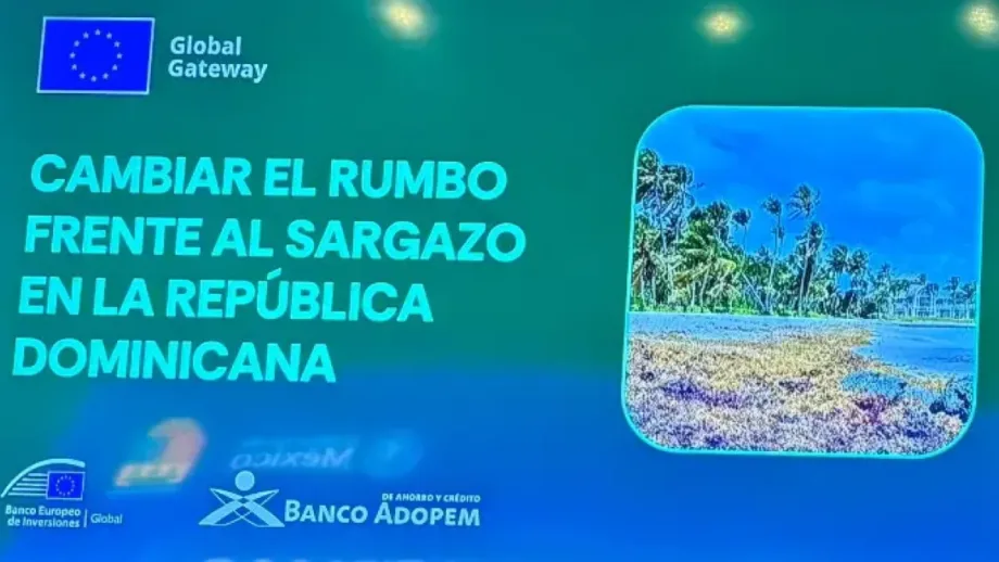 RD recibe US$6.3 millones para transformar el sargazo en oportunidades para empresas