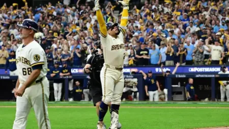 ¡Tan sonao! Milwaukee vuelve a maniatar a los Dodgers en la Serie de Campeonato de la Liga Nacional