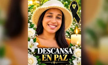 Comunidad despide a Yisauri Estévez Antigua en Villa Riva