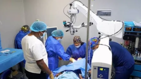 INABIE realiza cirugías visuales a nueve estudiantes de escuelas públicas