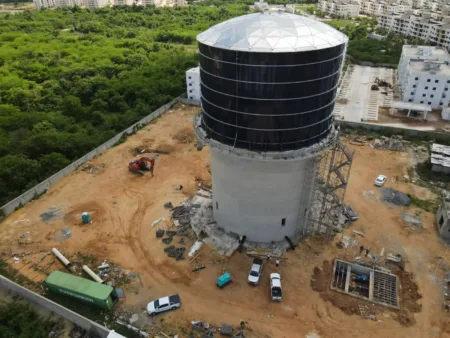 Fideicomiso VBC-RD anuncia fase final del nuevo tanque de agua potable de Ciudad Juan Bosch