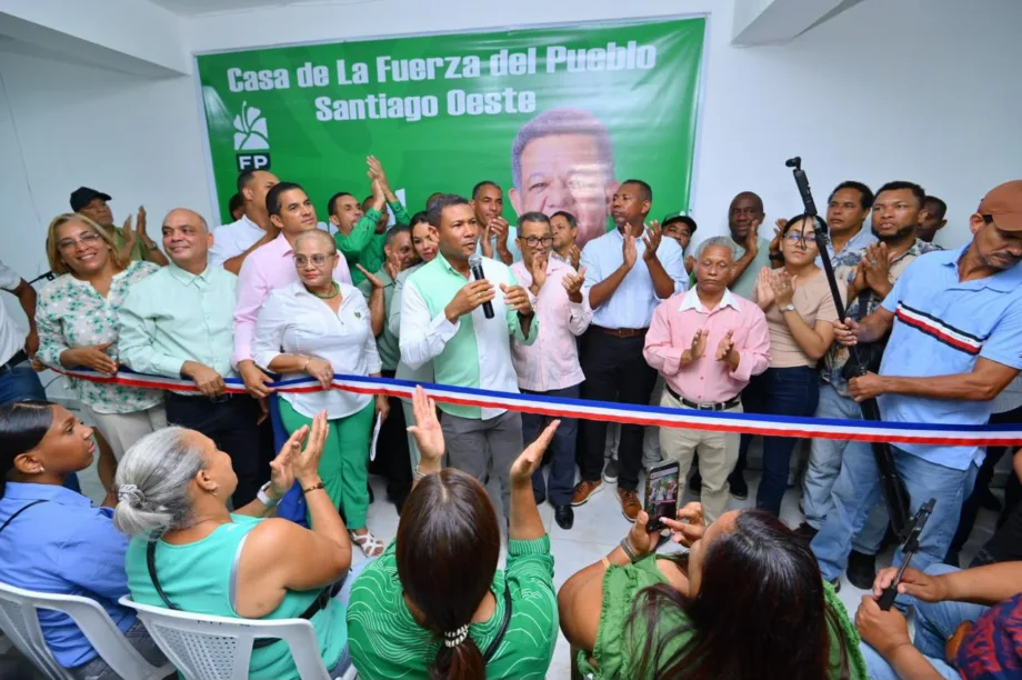 Fuerza del Pueblo fortalece su presencia en Santiago Oeste