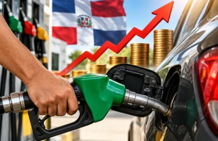 Precios combustibles suben RD$231 en cinco meses en RD
