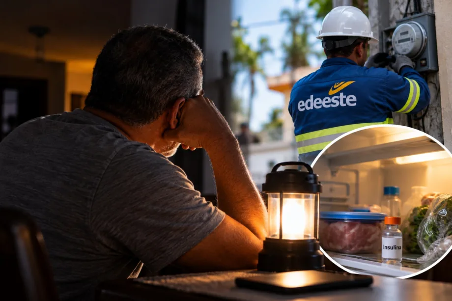 Comunicador denuncia a Edeeste por corte de luz