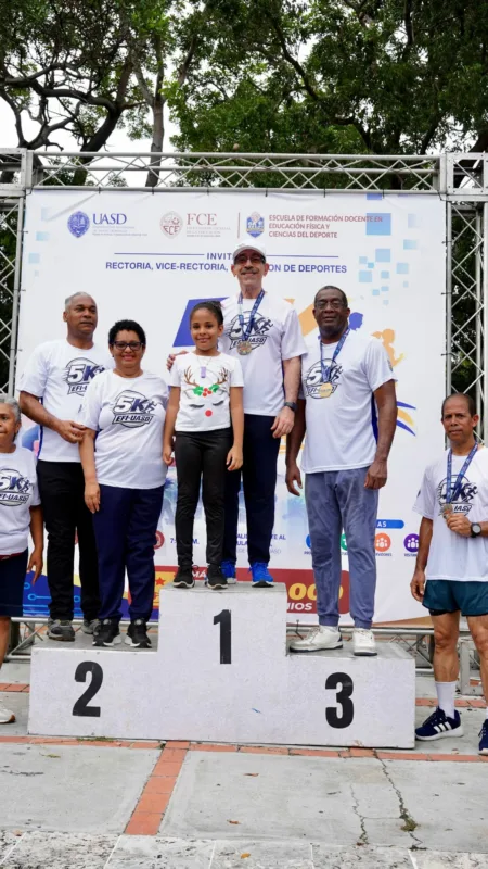 UASD celebra con rotundo éxito su primera Caminata 5K en el marco de su 488 aniversario