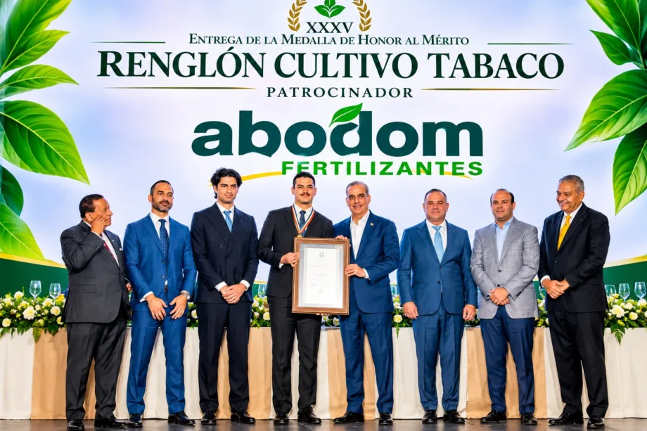 ABODOM Fertilizantes patrocina los sectores de tabaco y café en los premios de la ADHA