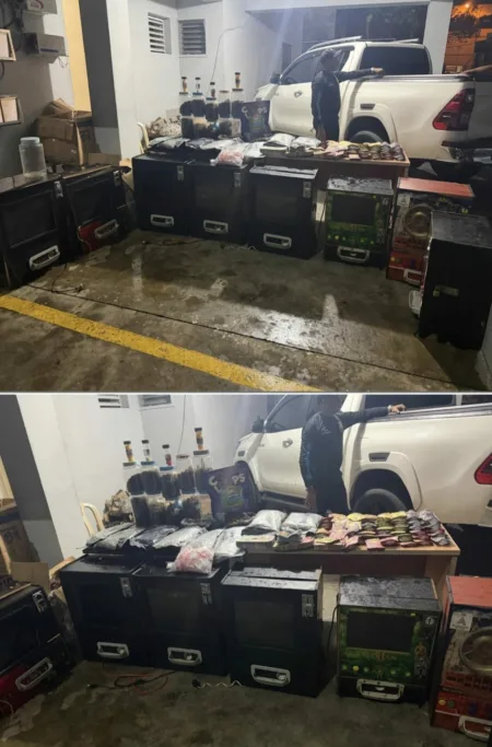 Policía Nacional apresa a dos hombres y una mujer durante operativo en busca de prófugo alias “Boca 30” en Capotillo