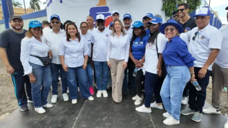Gloria Reyes impulsa inscripción de nuevos miembros al PRM en la Circunscripción 2