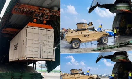 EE.UU. anuncia envío de 600 toneladas de equipos militares a Haití