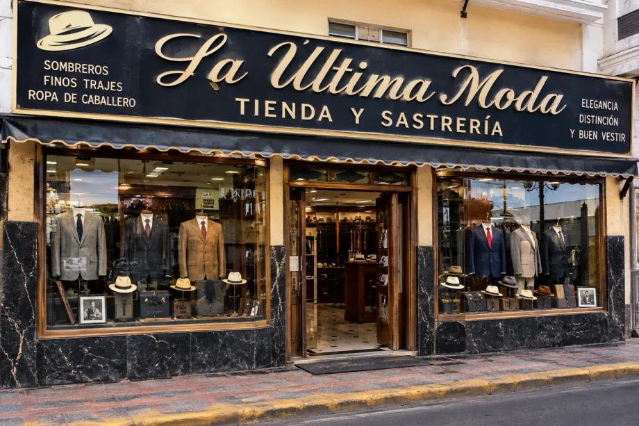 Tienda "La Última Moda", historia de la elegancia y la sastrería en Moca