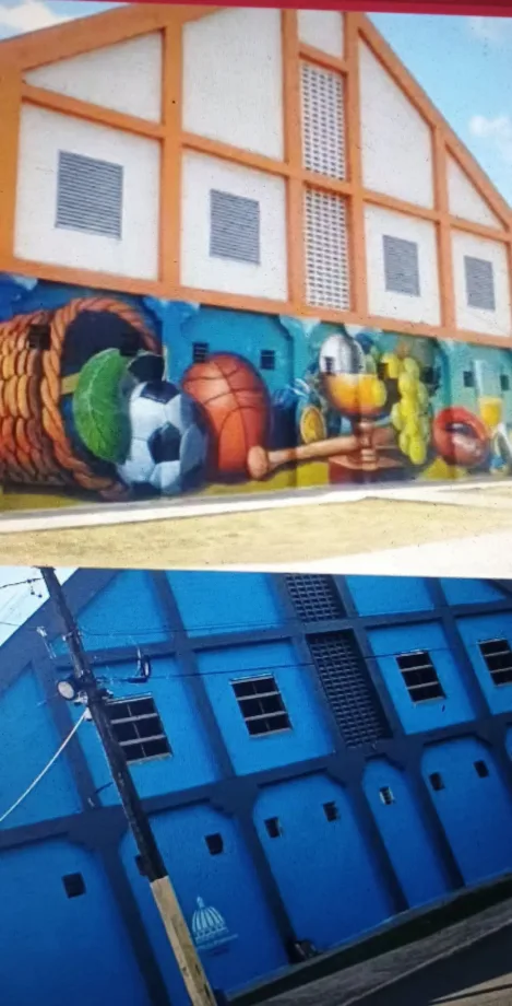 Califican de "afrenta descabellada" que borren mural tradicional del polideportivo Moca 85