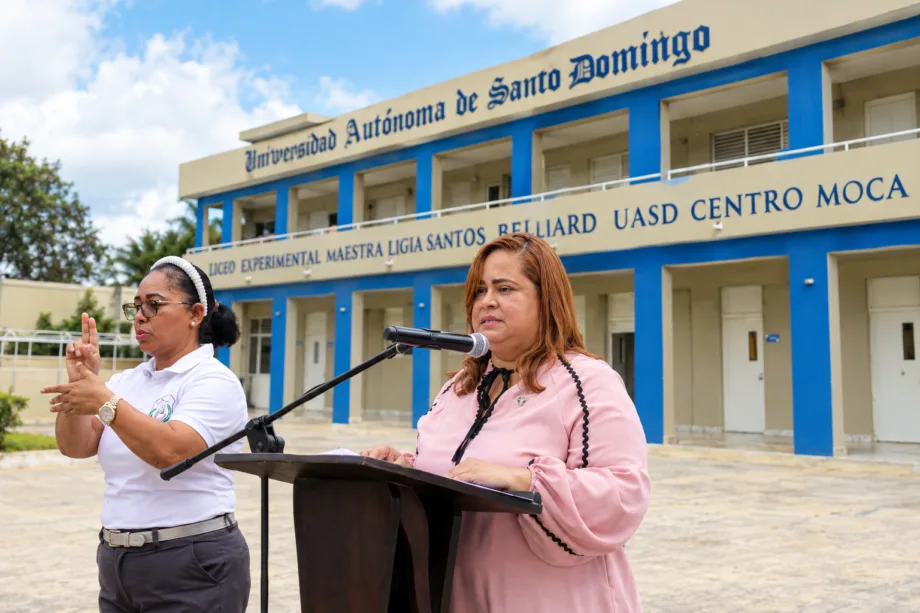 Directora de UASD-Moca advierte que falta de espacio limita expansión académica y apertura de laboratorios